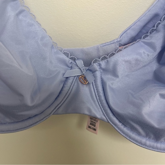 NWT Victoria’s Secret unlined smooth Demi bra light blue size 36C - Picture 4 of 8